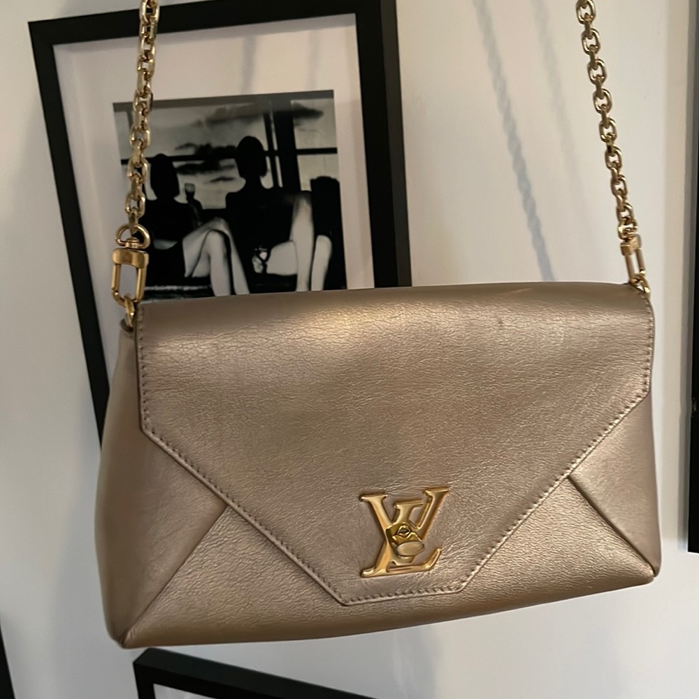 Louis Vuitton gold bag